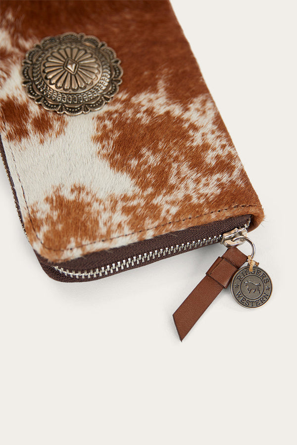 RINGERS WESTERN Sara Purse - Brown Cowhide (Copy)