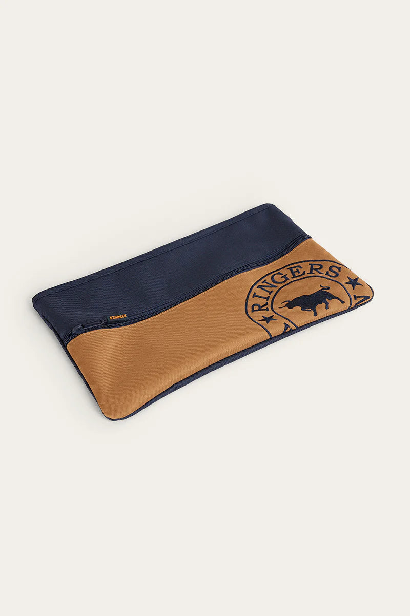 RINGERS WESTERN Spencer Pencil case- Navy /Clay