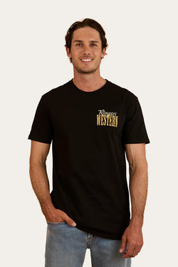 RINGERS WESTERN - Ain't My First Rodeo Stock Fit T-Shirt - Black