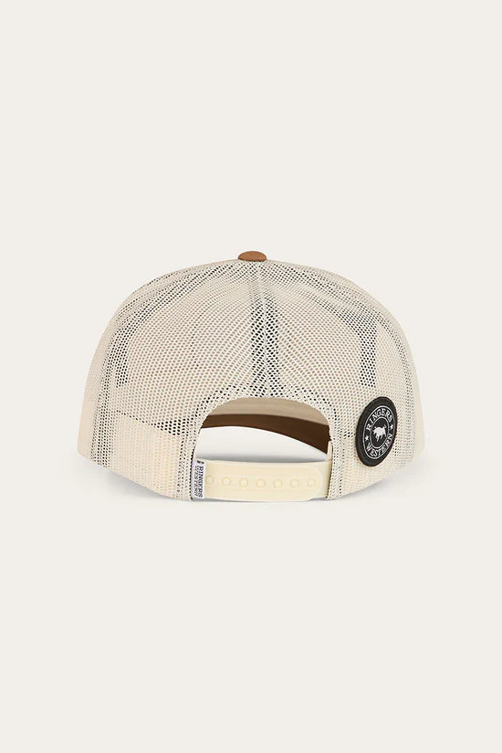 RINGERS WESTERN Axel 7 Panel Cap - Beige / Clay