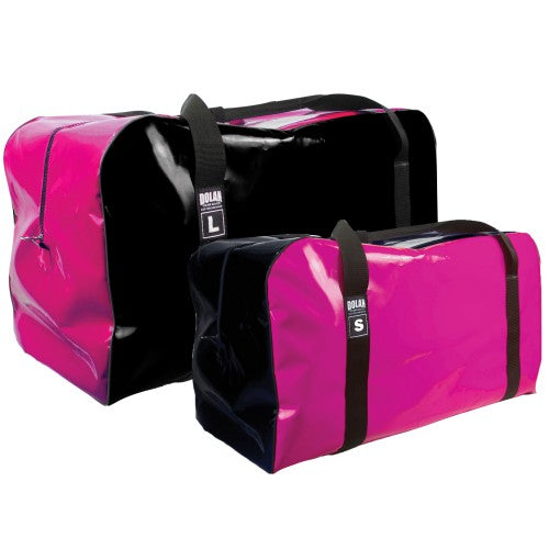 DOLAN PVC Gear Bag Large Black/Pink