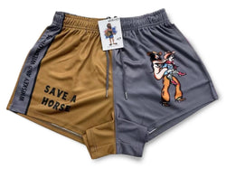 AFS "Save a Horse" Footy Shorts (With Pockets)