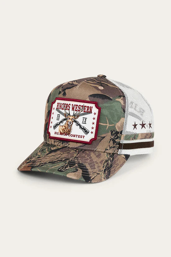 RINGERS WESTERN Big Buck Deep Trucker Cap