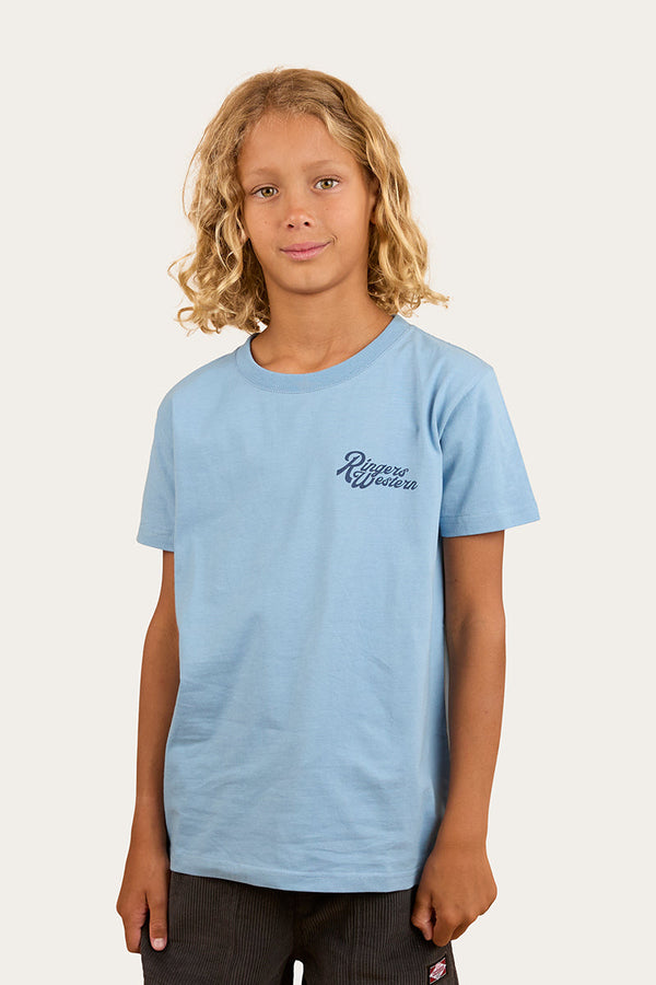 RINGERS WESTERN Boot Scootin Kids Classic Fit T-Shirt - Dusk