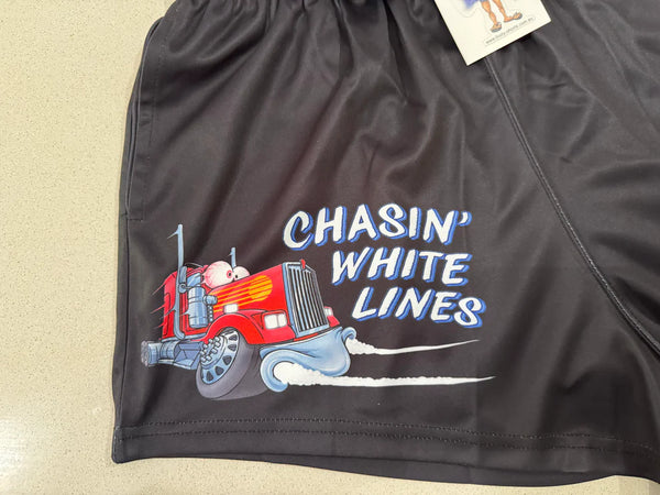 AFS Chasing White Lines Footy Shorts - With Pockets