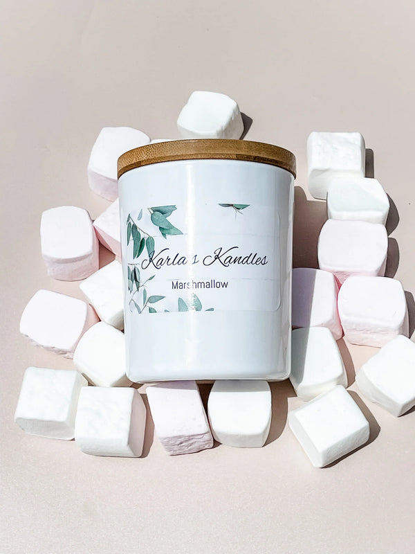 Karla's Kandles-Marshmallow SOY CANDLE