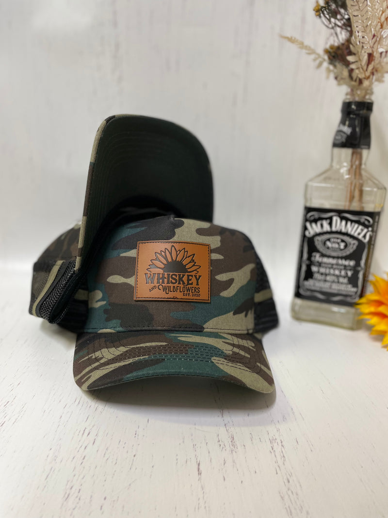 W&W Camo Trucker Cap DEC