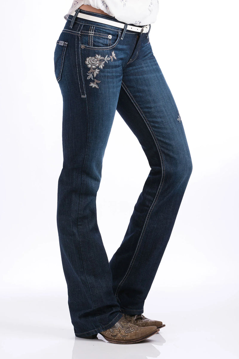 CRUEL DENIM ABBY Floral Boot Cut CB11054071