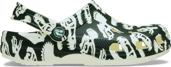 TODDLER CLASSIC CLOG - Dino Glow Green