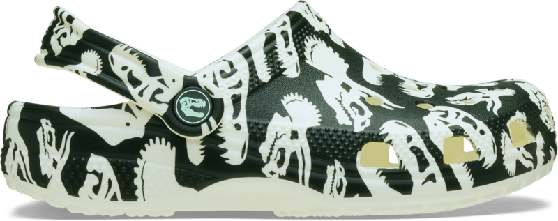 TODDLER CLASSIC CLOG - Dino Glow Green