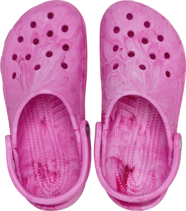 CLASSIC CLOG MARBLED - Pink Swirl Watercolour