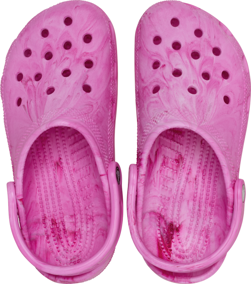 CLASSIC CLOG MARBLED - Pink Swirl Watercolour