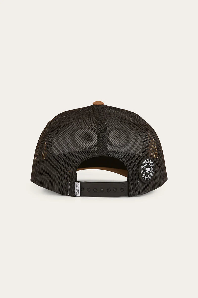 RINGERS WESTERN Country Club 7 Panel Cap - Black / Camo