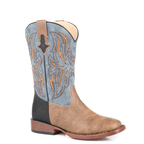 DALTON BIG KIDS TAN/BLUE