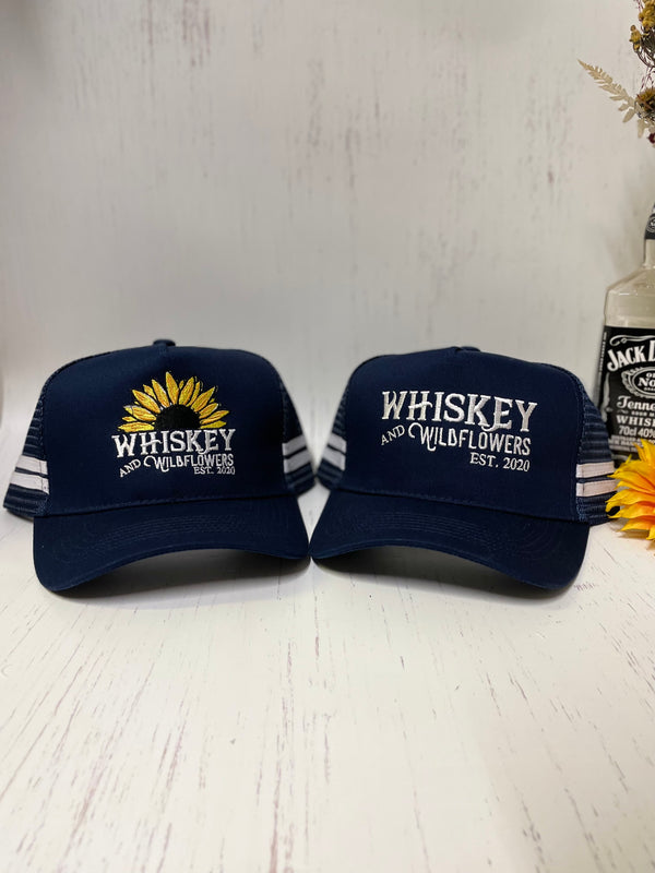 W&W Navy & White Trucker Cap DEC