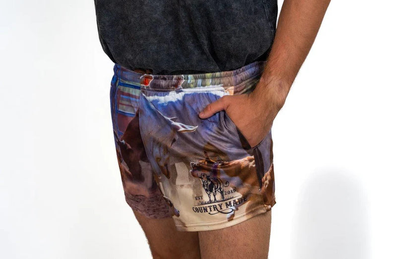 AFS "WORKING DOGS" Footy Shorts (With Pockets)