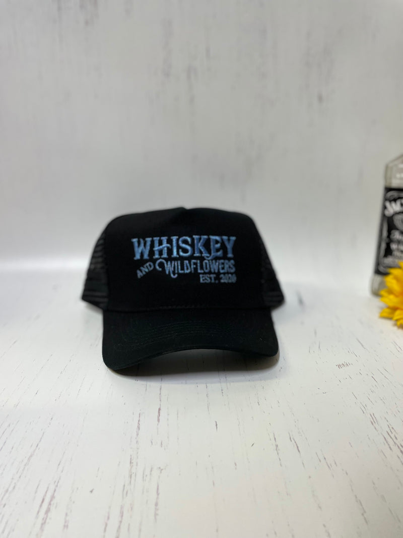 W&W Black & Blue Trucker Cap DEC