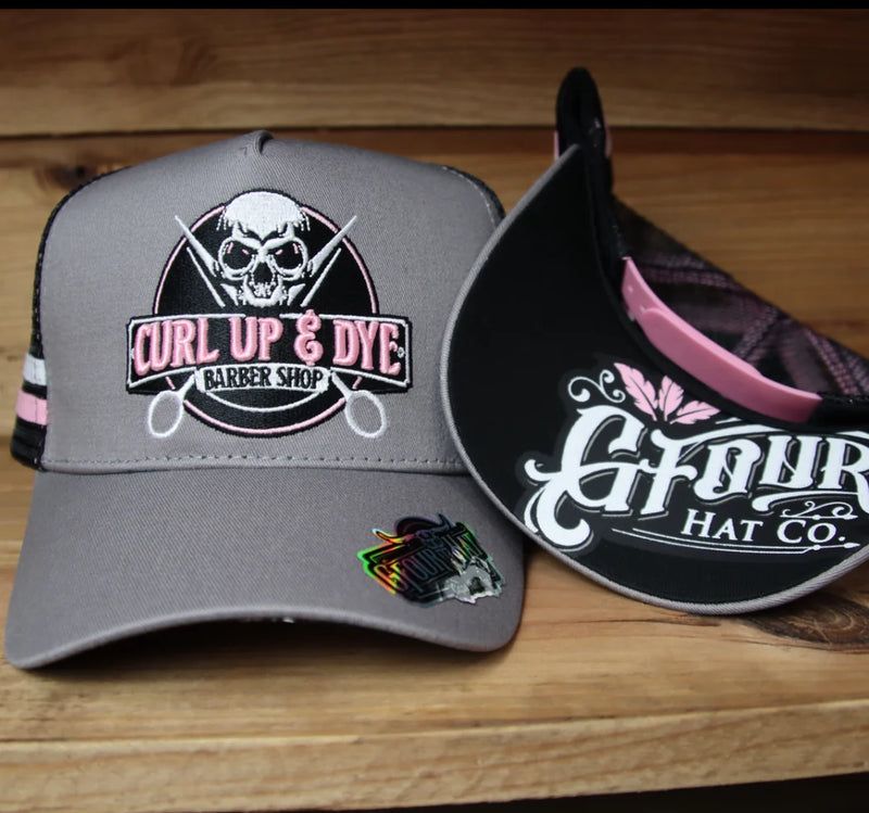 GFour Curl Up & Dye - Deep Fit Trucker Pink