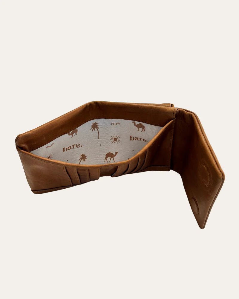 Bare Leather - Minnie Purse / Olive Pebble