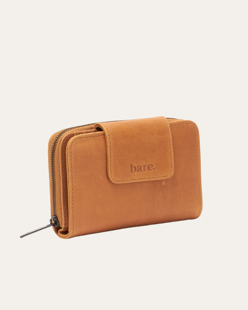 Bare Leather - Jorja Wallet / Almond