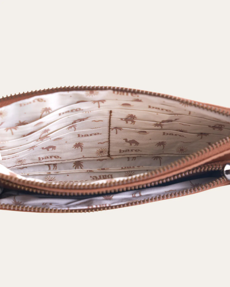 Bare Leather - Mangrove Purse / Black