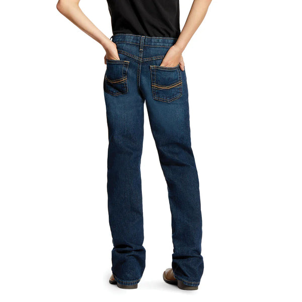 Ariat Boys B4 Relaxed Stretch Legacy Boot Cut jeans