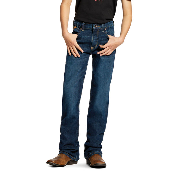 Ariat Boys B4 Relaxed Stretch Legacy Boot Cut jeans