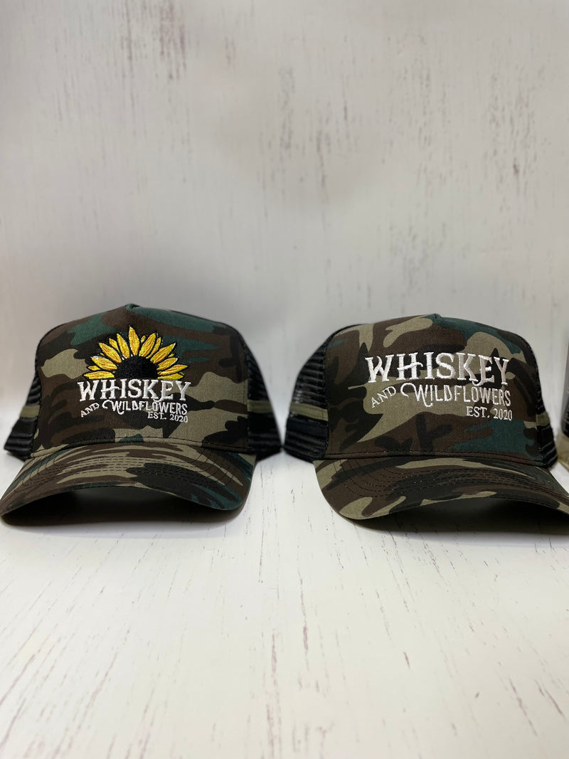 W&W Camo Trucker Cap DEC