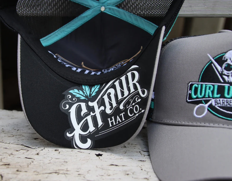GFour Curl Up & Dye - Deep Fit Trucker Aqua