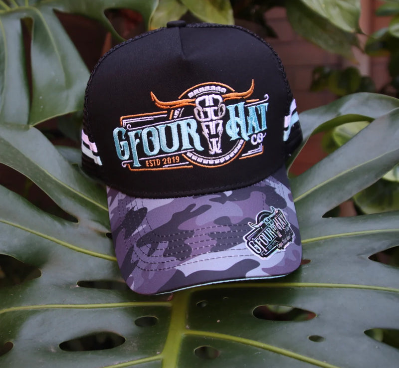 GFour Stealth Camo - Dodger Deep Fit Trucker