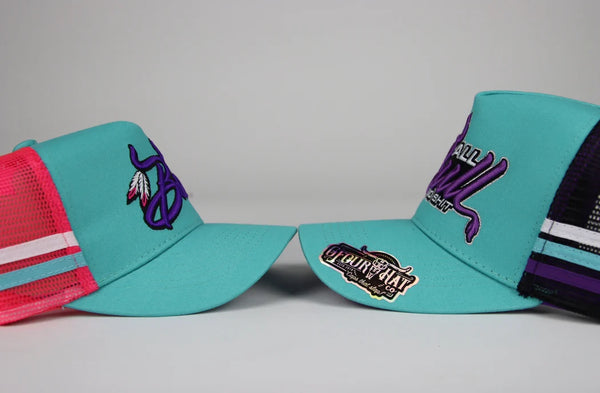 GFour All Bull Junior - Aqua / Hot Pink