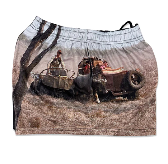 AFS " BUFFALO MUSTER" Footy Shorts (With Pockets)