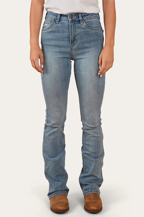 RINGERS WESTERN Penny High Rise Bootleg Jeans - Light Blue