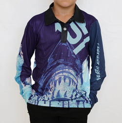 Up North Apparel - KIDS GREAT WHITE POLO JERSEY