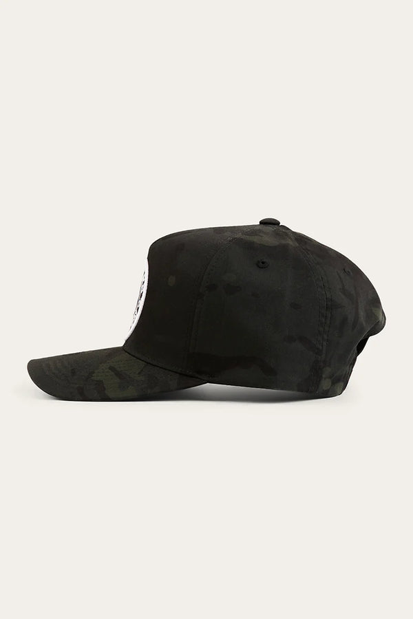 RINGERS WESTERN Grover Tech Baseball Cap - Black/Camo