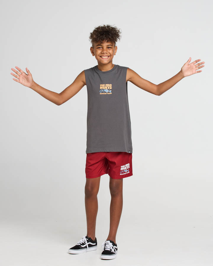 The Mad Hueys ROOKIE TEAM | YOUTH MUSCLE - CHARCOAL