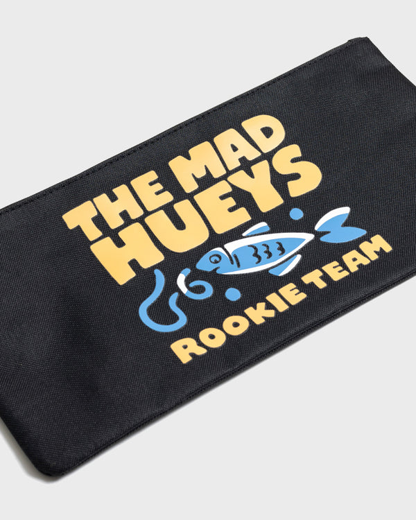 The Mad Hueys ROOKIE TEAM | YOUTH PENCIL CASE - BLACK-ONE SIZE