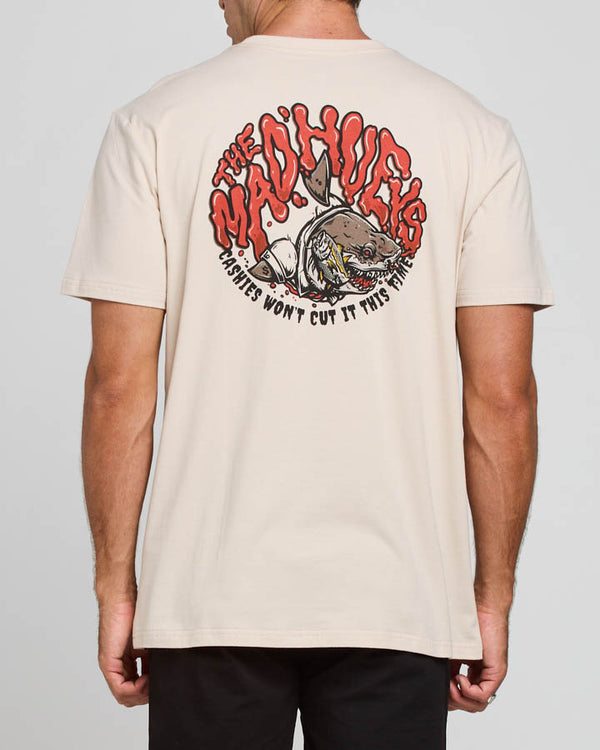 The Mad Hueys THE TAX MAN | SS TEE - CEMENT