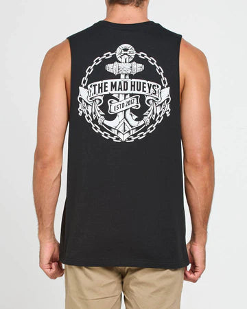 The Mad Hueys CHAINED ANCHOR | MUSCLE - BLACK