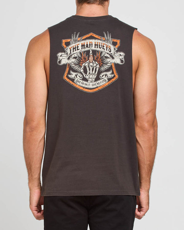 The Mad Hueys FULL THROTTLE | MUSCLE - VINTAGE BLACK