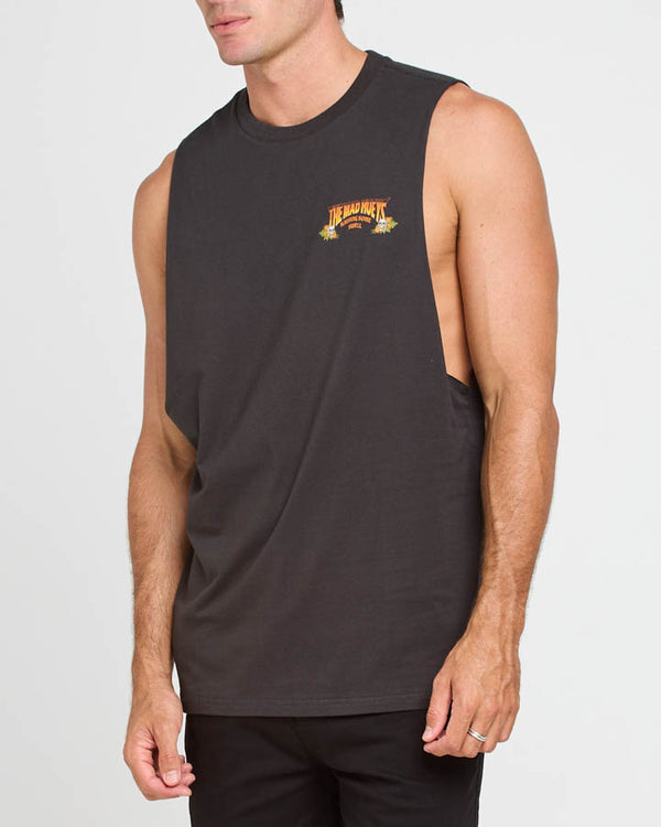The Mad Hueys RAISING SWELL | MUSCLE - VINTAGE BLACK