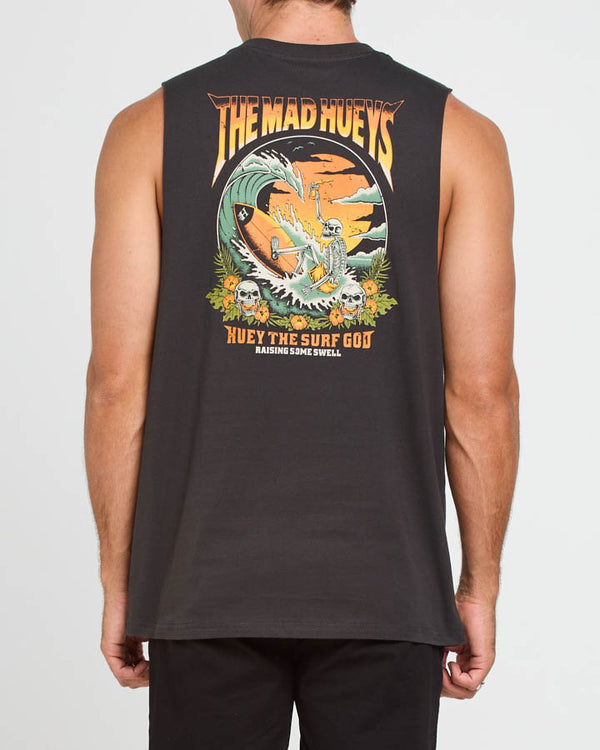 The Mad Hueys RAISING SWELL | MUSCLE - VINTAGE BLACK