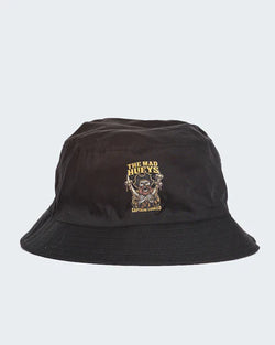 The Mad Hueys CAPTAIN COOKED | BUCKET HAT - BLACK-OSFM
