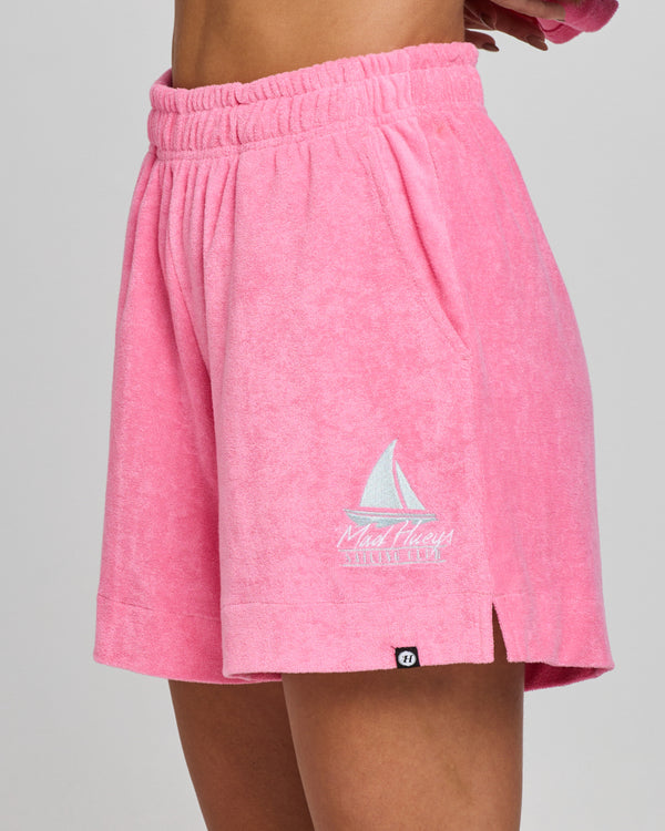 The Mad Hueys SAILING CLUB | WOMENS SHORT - BUBBLE GUM