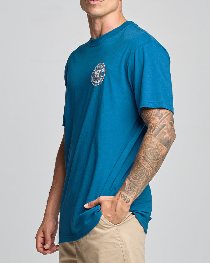 The Mad Hueys H SERIES | SS TEE - DARK COBALT