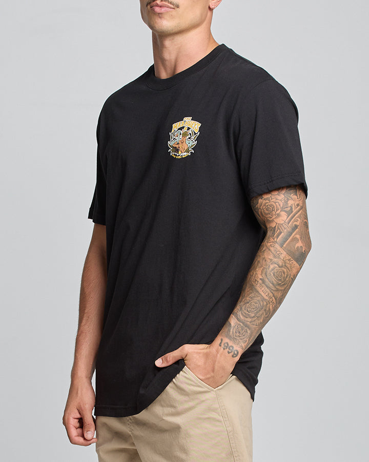 The Mad Hueys LOVIN EVERY MINUTE | SS TEE - BLACK