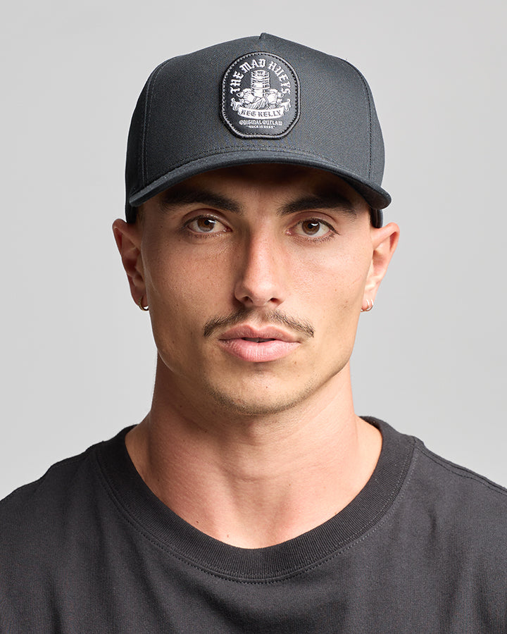 The Mad Hueys KEG KELLY | TWILL SNAPBACK - BLACK-OSFM