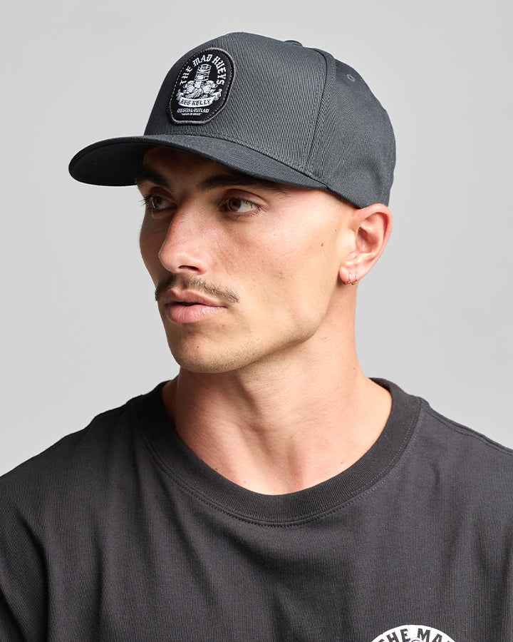 The Mad Hueys KEG KELLY | TWILL SNAPBACK - BLACK-OSFM