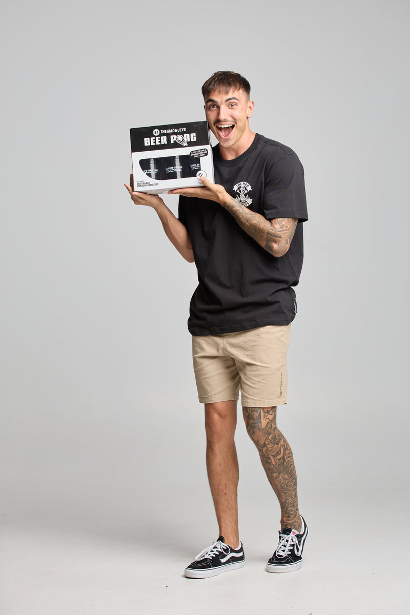 The Mad Hueys HUEYS | BEER PONG - BLACK