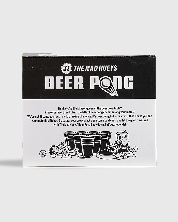 The Mad Hueys HUEYS | BEER PONG - BLACK